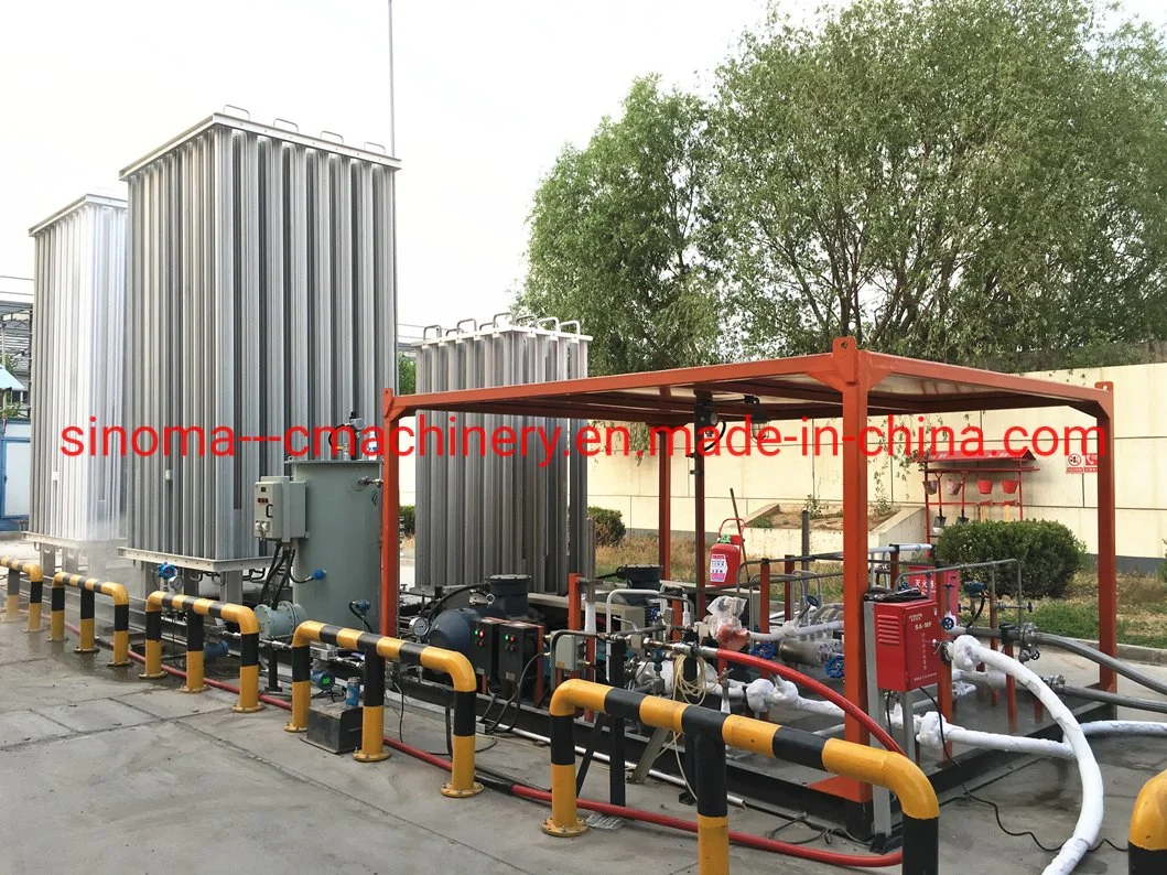 LNG Regasification Plant Vaporizer Pump Station LNG Gas Filling Station Manufacturer Supplier Cryogenic Lcng Pump